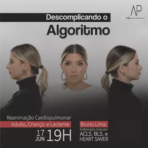 Imagem de capa para o Evento presencial Descomplicando o Algoritmo: Reanimação Cardiopulmonar 