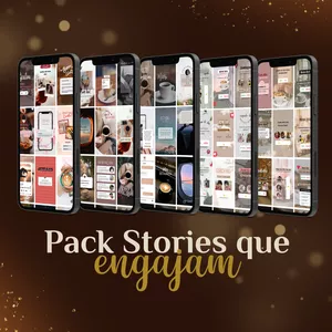 Imagem de capa para o Curso online Pack Stories para Engajar