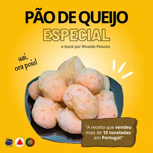 Imagem de capa para o Ebook Pão de Queijo Especial (e-book)