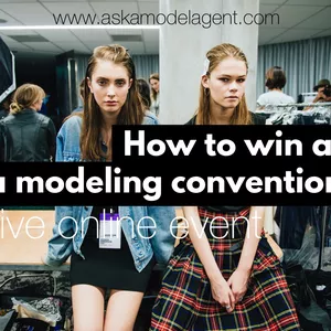 Cover image for Online course How to win at a model convention by a New York model agent