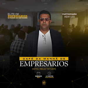 Imagem de capa para o Evento presencial Elite de Empresários - O poder do Networking Evento