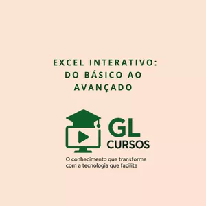 Imagem do curso Curso de excel interativo: Do zero ao avançado - Prof. Gustavo lenz