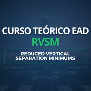 Imagem de capa para o Curso online Curso RVSM - Reduced Vertical Separation Minimums