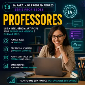 Imagem do curso IA para Não Programadores - Série Profissões - Professores