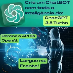 Imagem de capa para o Curso online ChatGPT 3.5 - Turbo: Aprenda tudo sobre a novidade da OpenAI!