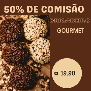 Imagem de capa para o Ebook BRIGADEIRO GOURMET 4K