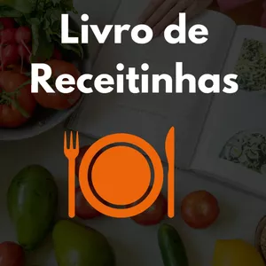 Imagem de capa para o Ebook Livro de receitas LowCarb