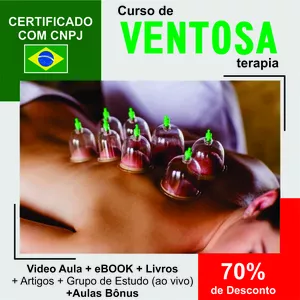 Imagem do curso Formação Completa em Ventosaterapia 