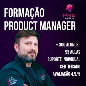 Imagem de capa para o Curso online Formação Product Manager