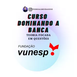 Imagem principal do produto Curso Dominando a Banca: VUNESP