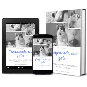Imagem de capa para o Ebook Compreenda seu Gato: O Guia Completo para fazer seu Felino mais Feliz e Saudável
