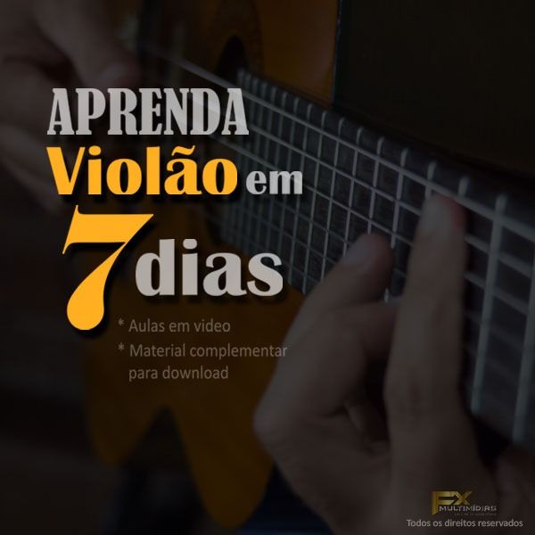 Imagem do curso Aprenda Violão em 7 Dias