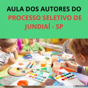 Imagem de capa para o Curso online AULÃO DOS AUTORES - PROCESSO SELETIVO DE JUNDIAÍ