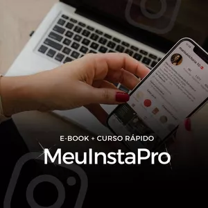 Imagem de capa para o Ebook Meu InstaPro | E-book e Curso Rápido para Instagram