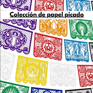 Imagen de portada para Ebook Colección Premium de papel picado 70+