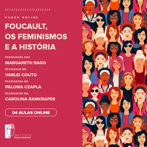 Imagem principal do produto Curso Foucault, os feminismos e a história