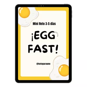 Imagen de portada para Ebook MINI RETO: EGG FAST