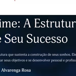 Imagem de capa para o Ebook Andaime: A  Estrutura que Ergue seu Sucesso