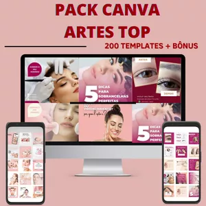 Imagem do curso Pack Canva Artes Top 