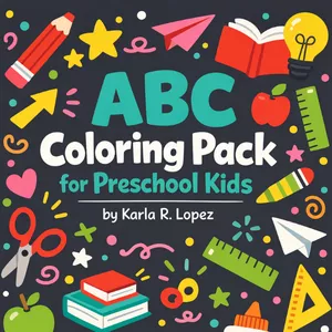 Cover image for Ebook eBook - ABC Coloring Pack for Preschool Kids