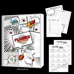 Imagem de capa para o Curso online Planner Permanente - Quadrinhos