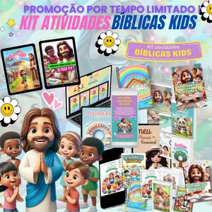 Imagem de capa para o Ebook Atividades Infantil Cristão - Combo PLR