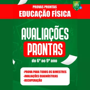 Imagem de capa para o Curso online PROVAS PRONTAS DE EDUCAÇÃO FÍSICA - 6° AO 9° ANO