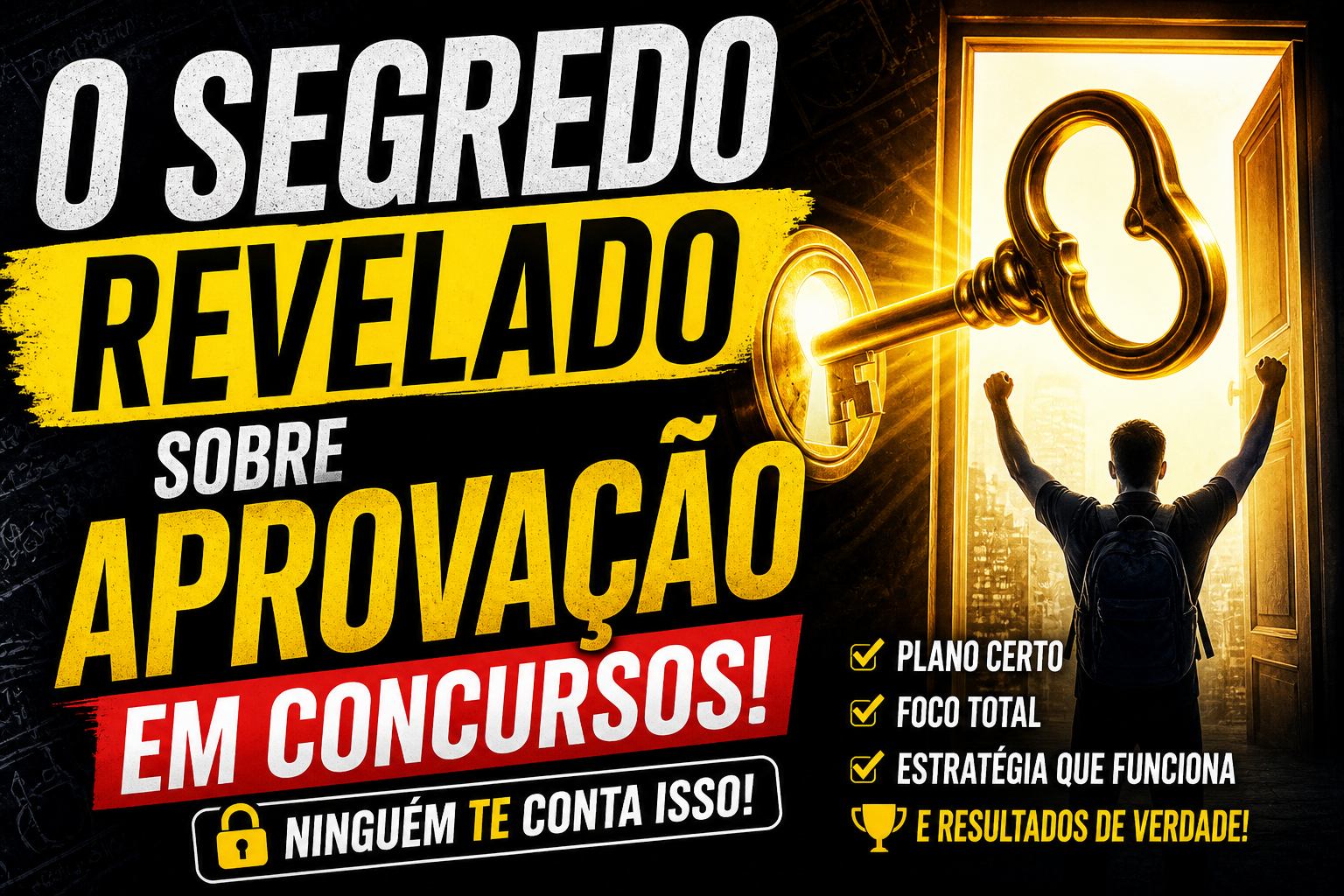 Imagem do curso Metodo Concurseiro Estratégico- " O segredo Revelado para aprovação em qualquer concurso"