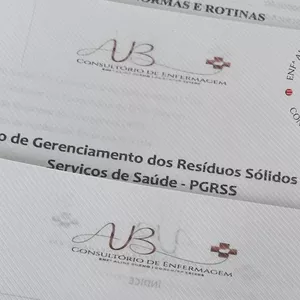 Imagem de capa para o Ebook PGRSS - Plano de Gerenciamento dos Resíduos Sólidos de Serviços de Saúde 
