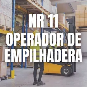 Imagem de capa para o Ebook NR11 - OPERADOR DE EMPILHADEIRA NORMAS EDECCON APOSTILA