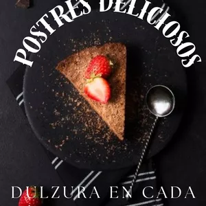 Imagen de portada para Ebook Recetas de postres para principiantes