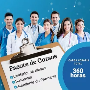 Combo de Cursos na área da Saúde