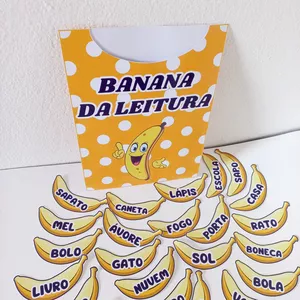 Imagem de capa para o Ebook PLR Banana da leitura