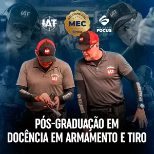 Imagem de capa para o Curso online Pós-graduação em Docência em Armamento e Tiro