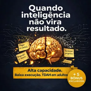 Imagem de capa para o Ebook Quando Inteligência Não Vira  Resultado