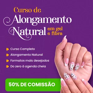 Imagem de capa para o Curso online Nails Master: Curso de Alongamento Natural de Unhas