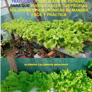 Imagen de portada para Ebook APLICACIÓN DEL PROGRAMA HYDROBUDDY, TRADUCIDO Y EXPLICADO EN ESPAÑOL, PARA QUE PUEDAS FORMULAR TUS  PROPIAS SOLUCIONES HIDROPÓNICAS DE MANERA FACIL Y PRÁCTICA