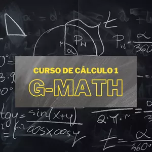Imagem de capa para o Curso online Curso completo de Cálculo 1 (Pré-cálculo, limites, derivadas e integrais) - G-MATH