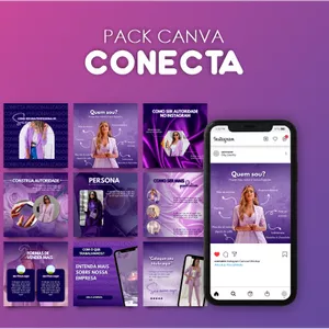 Pack Canva Conecta por Conecta Personalizados