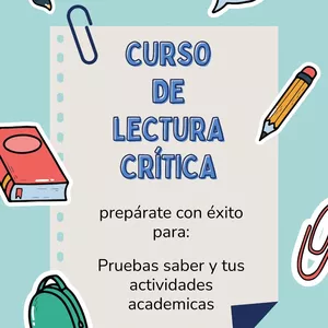 Imagen de portada para Curso online Curso de lectura crítica 