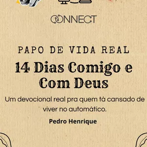 Imagem de capa para o Ebook PAPO DE VIDA REAL: 14 DIAS COMIGO E COM DEUS 