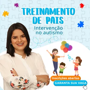 Imagem de capa para o Curso online TREINAMENTO DE PAIS - Intervenção no Autismo.