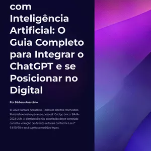 Imagem de capa para o Ebook Transforme  Sua Advocacia  com  Inteligência  Artificial