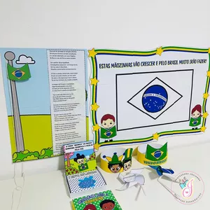 Imagem de capa para o Ebook Kit Dia da Bandeira