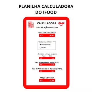 Imagem de capa para o Curso online Calculadora do ifood