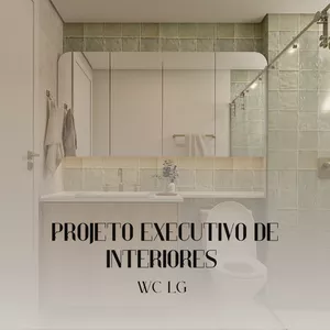 Imagem de capa para o Ebook PROJETO EXECUTIVO DE INTERIORES WC 