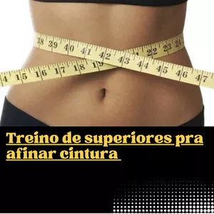 Imagem de capa para o Ebook TREINO PRA AFINAR A CINTURA