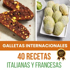 Imagen de portada para Curso online 40 RECETAS DE GALLETAS INTERNACIONALES: ITALIANAS Y FRANCESAS