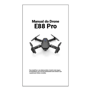 Imagem de capa para o Ebook Manual de Usuário do Drone E88 Pro