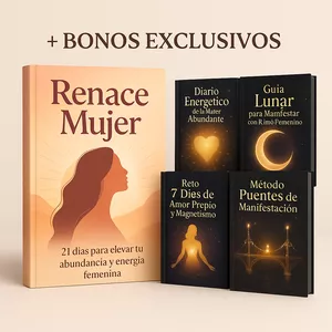 Imagen de portada para Ebook RENACE MUJER — Reto de 21 Días de Abundancia y Energía Femenina
